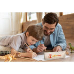 Caixa de lápis de cor personalizada para pintar,