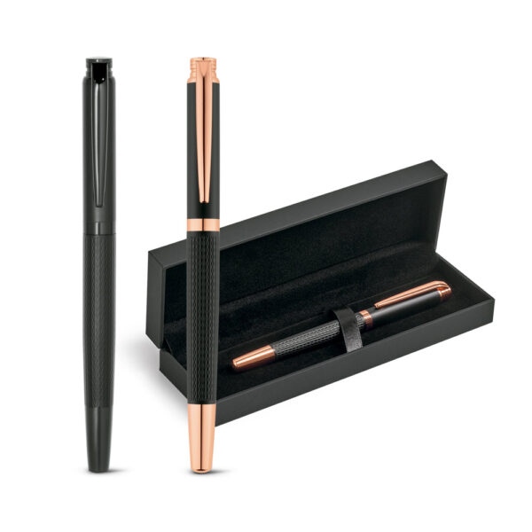 Caneta de luxo roller de metal personalizada