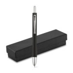 Caneta de meta três com cores e lapiseira personalizada