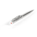 Caneta de metal com laser e LED personalizada SP