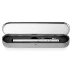 Caneta de metal com laser e ponteira touch.LED personalizada mg