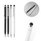 Caneta de metal com ponteira touch personalizada,