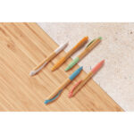 Caneta ecológica de bambu com fibra de trigo personalizada SC