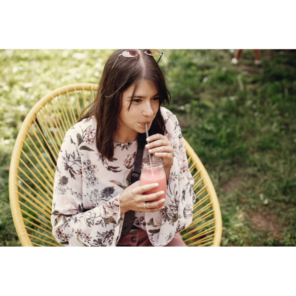 Canudo de metal com escova de limpeza personalizado SP Canudo de metal com escova de limpeza personalizado