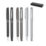 Conjunto de caneta de metal com estojo personalizado,