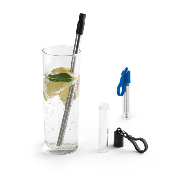 Conjunto de canudo de inox personalizado