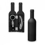 Kit para vinho formato de garrafa personalizados
