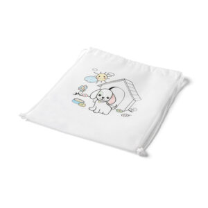 Mochila saco infantil para pintar personalizada