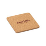 Porta copos de cortiça personalizado sc