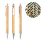 Caneta de bambu personalizada,