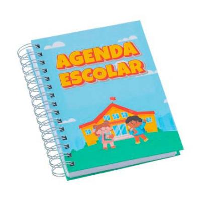 Agenda escolar personalizada,