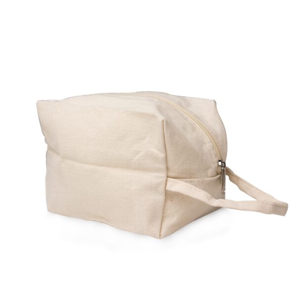 Nécessaire ecológica de algodão cru personalizada Nécessaire personalizada