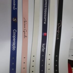 Pulseira Emborrachada Personalizada SP