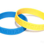 pulseira de silicone personalizada
