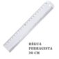 Régua plástica ferragista personalizada