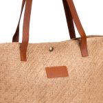 Bolsa Palha Trançada Personalizada DF