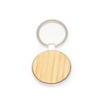 Chaveiro de metal com bambu redondo personalizado SP