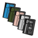 Kit Canecas e Garrafa Térmica Personalizada