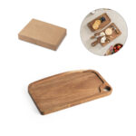 ábua de corte madeira de acácia personalizada