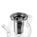 Chaleira Vidro Borossilicato Personalizada 600ml DENTRO