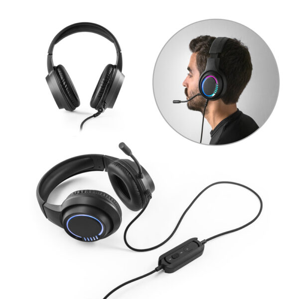 Fones de ouvidos para jogos com microfone personalizados headset gamer personalizado