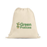 Mochila saco de algodão personalizada