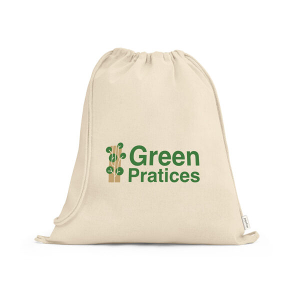 Sacochila Sustentável Personalizada Mochila saco de algodão personalizada