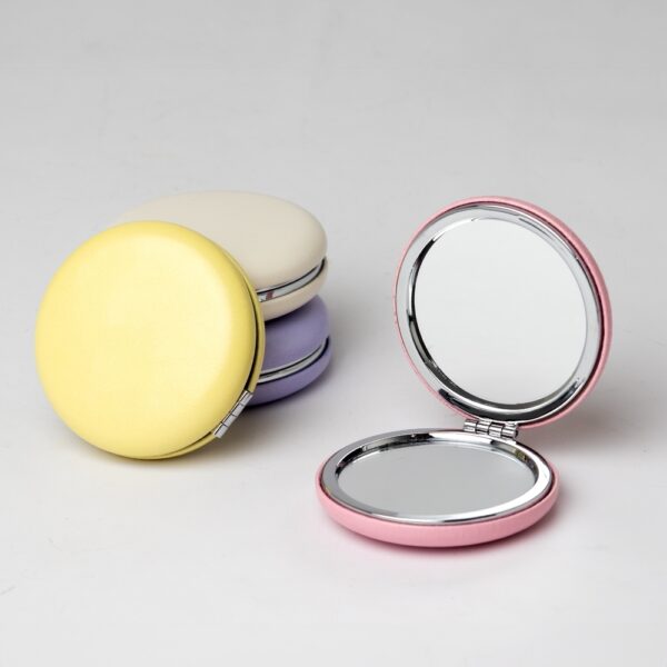 Espelho de bolso duplo personalizado espelho de bolso personalizado