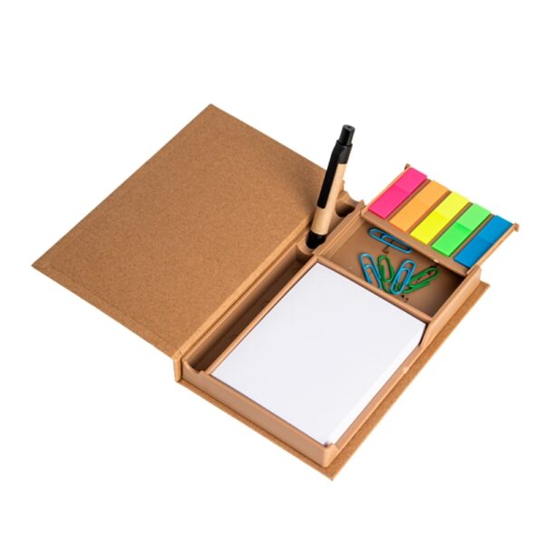 Bloco de Anotação com Autoadesivos e Caneta Personalizado bloco de anotações brinde