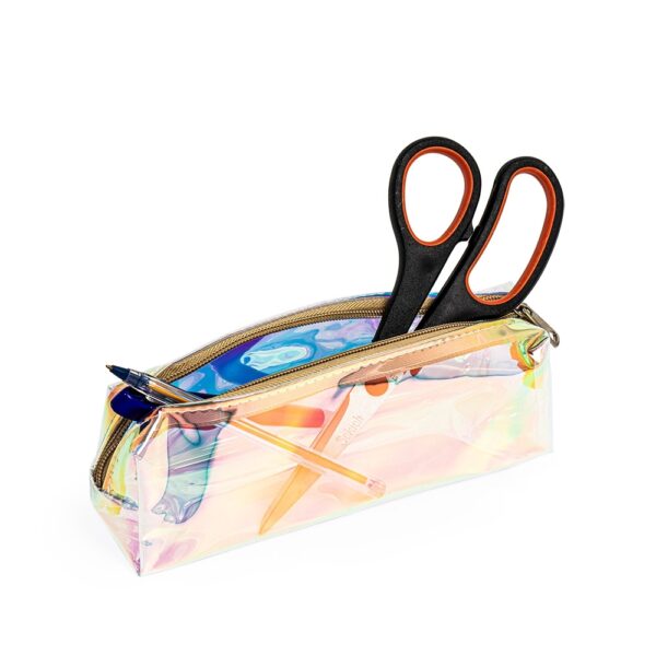 Estojo Plástico Holográfica Personalizado Nécessaire Holográfica Personalizada