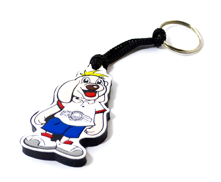 chaveiro emborrachado personalizado