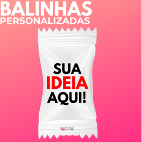 balinhas personalizadas com logo
