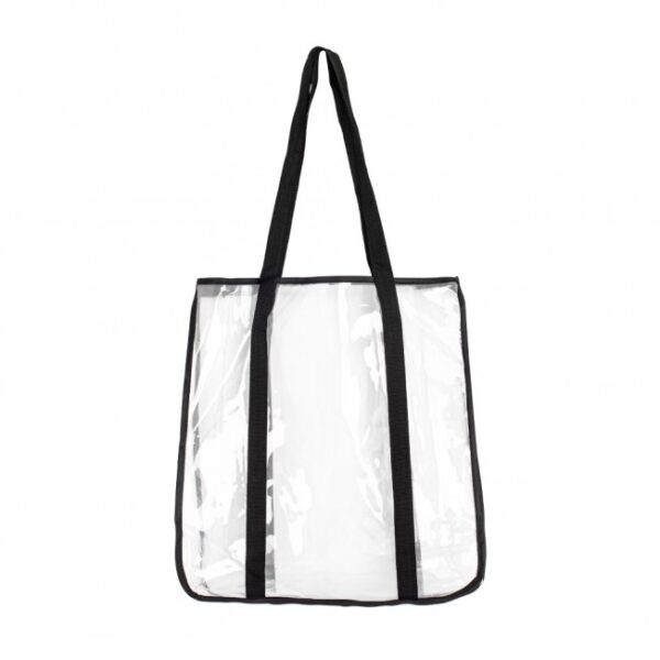 Sacola de plástico transparente