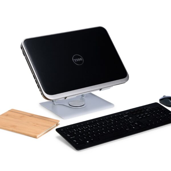 Suporte Articulado Giratório de Metal para Notebooks Personalizado