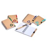 Caderno Ecológico com Caneta Personalizado