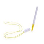 Caneta Personalizada Plástica Com Cordão RS