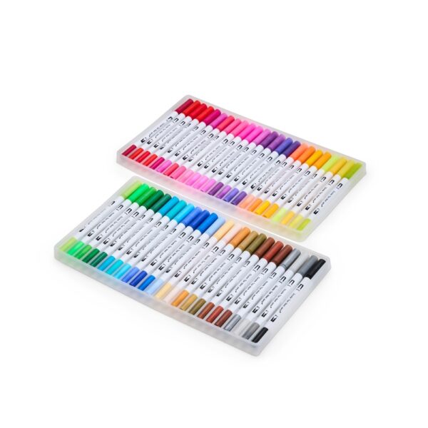 08332-48 Kit Canetinhas Ponta Dupla Com 48 Cores