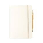 Caderneta Fibra de Arroz com Caneta Personalizada DF