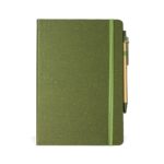 Caderneta Fibra de Arroz com Caneta Personalizada GO