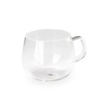 Xícara de Vidro 400ml Personalizada - Elegante e Exclusiva