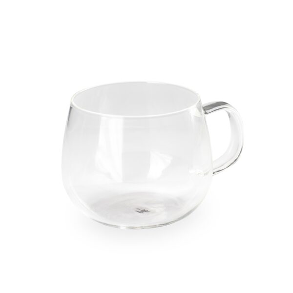 Xícara de Vidro 400ml Personalizada - Elegante e Exclusiva