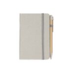 Caderneta Palha de Trigo Com Caneta Personalizados DF