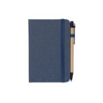 Caderneta Palha de Trigo Com Caneta Personalizados SP