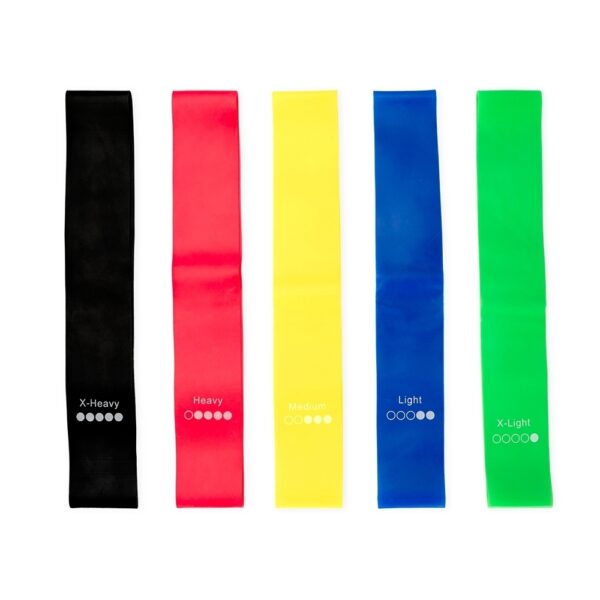 Kit Faixas de Yoga 5 Peças Personalizada: seu equilíbrio em cada movimento e sua marca em total harmonia!