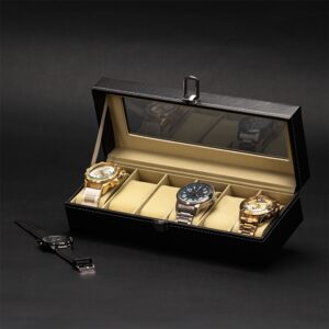 Porta Relógios Personalizado: guarde seus momentos e valorize sua marca com elegância!