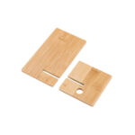 Suporte De Mesa Para Celular Em bambu Personalizado MG