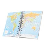 Agenda personalizada empresa 2027 MAPA MUNDO