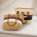 Bolsas Artesanais e Exclusivas: Fio de Papel Torcido Personalizado