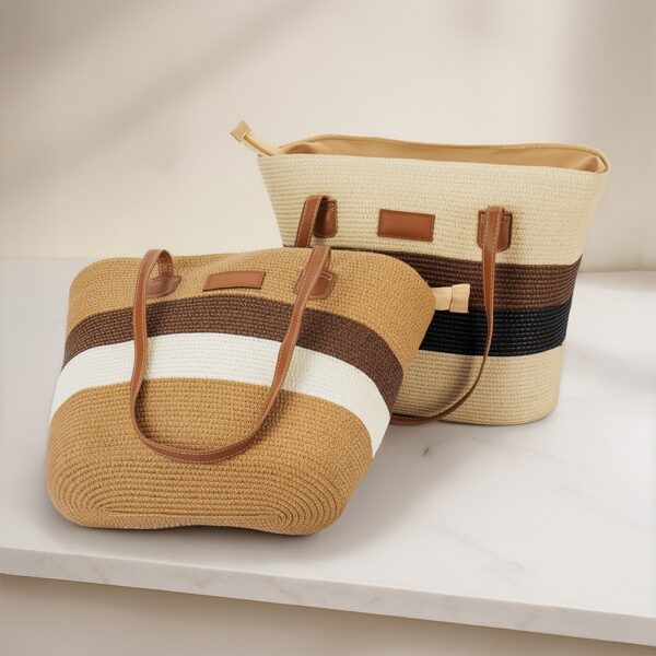 Bolsas Artesanais e Exclusivas: Fio de Papel Torcido Personalizado