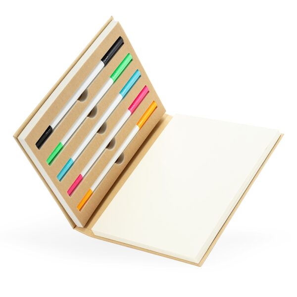 Bloco de Anotações e 5 Canetas Personalizadas: A Dupla Perfeita para sua Marca.